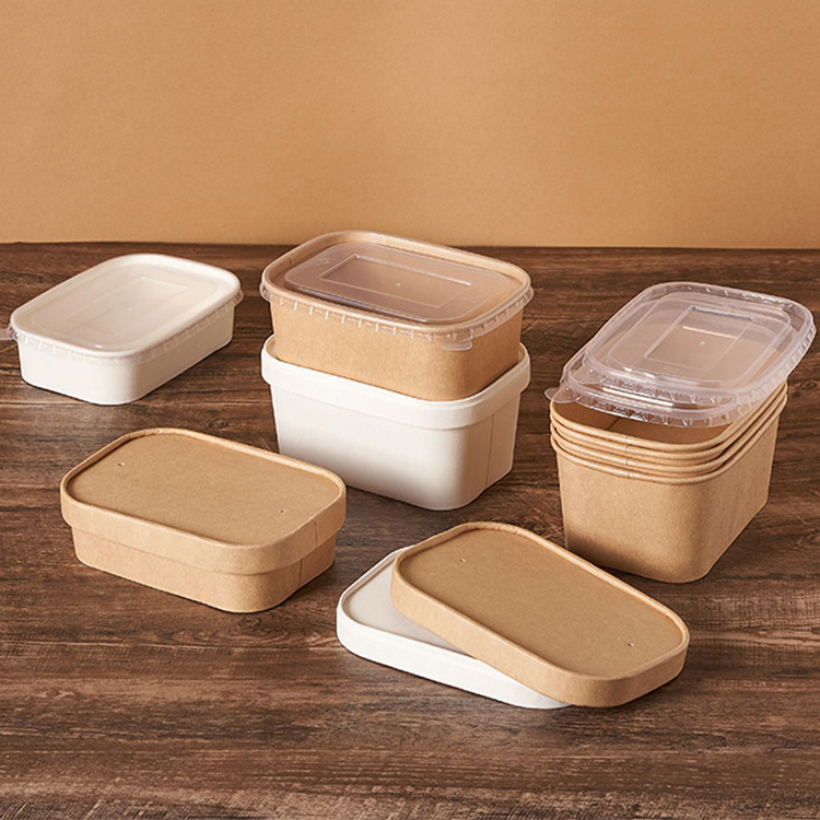 Take Away Packaging Lunch Box Bowl Biodegradable Disposable Aluminum Food Container