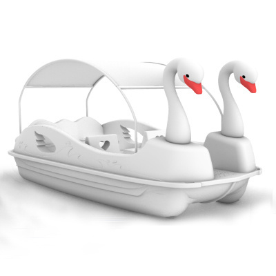 Cheap Factory Price New Design Water Entertainment Equipment 4 seats  Swan Electric boat for Sale