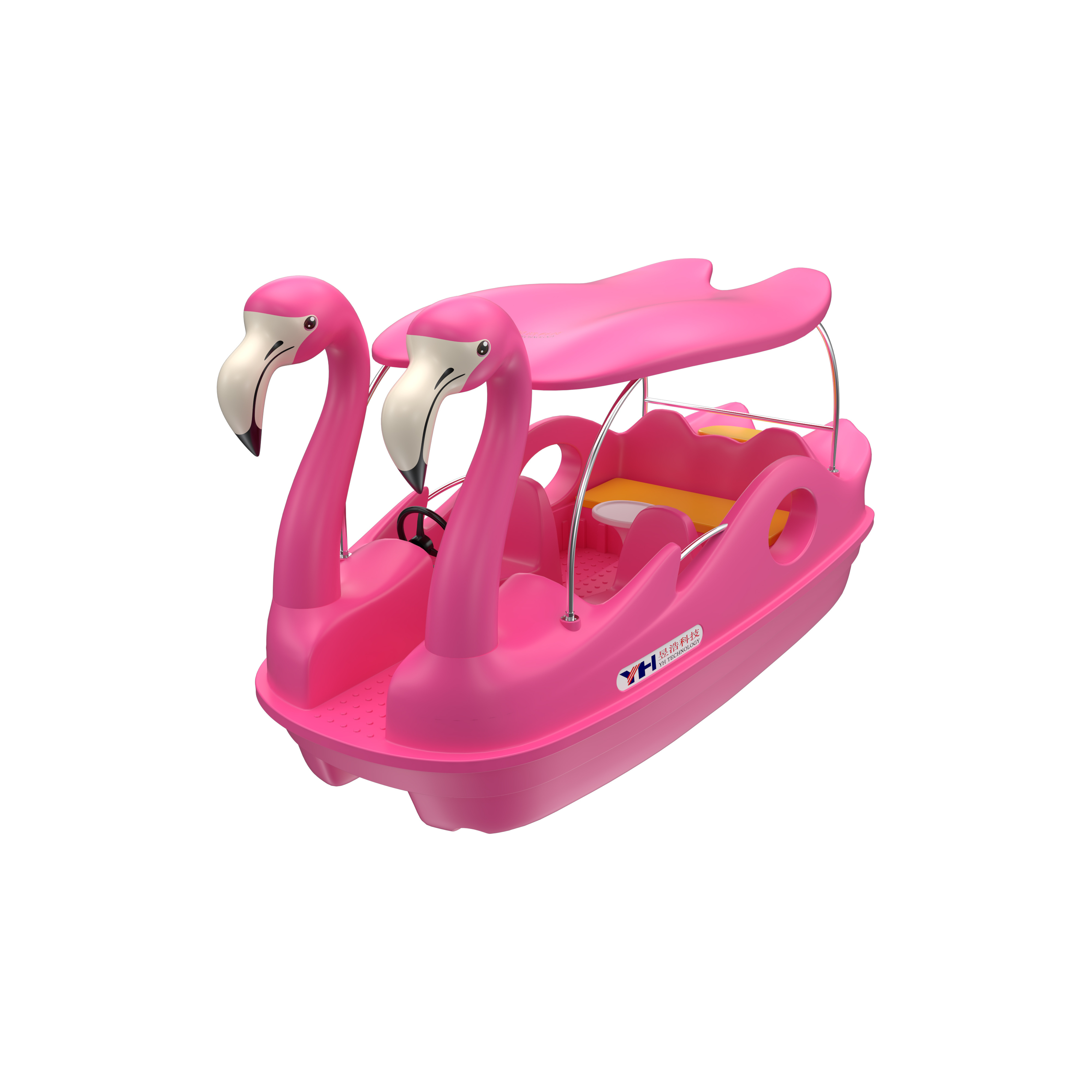 New Coming Swan Flamingo Electric  boat Water Bike boat