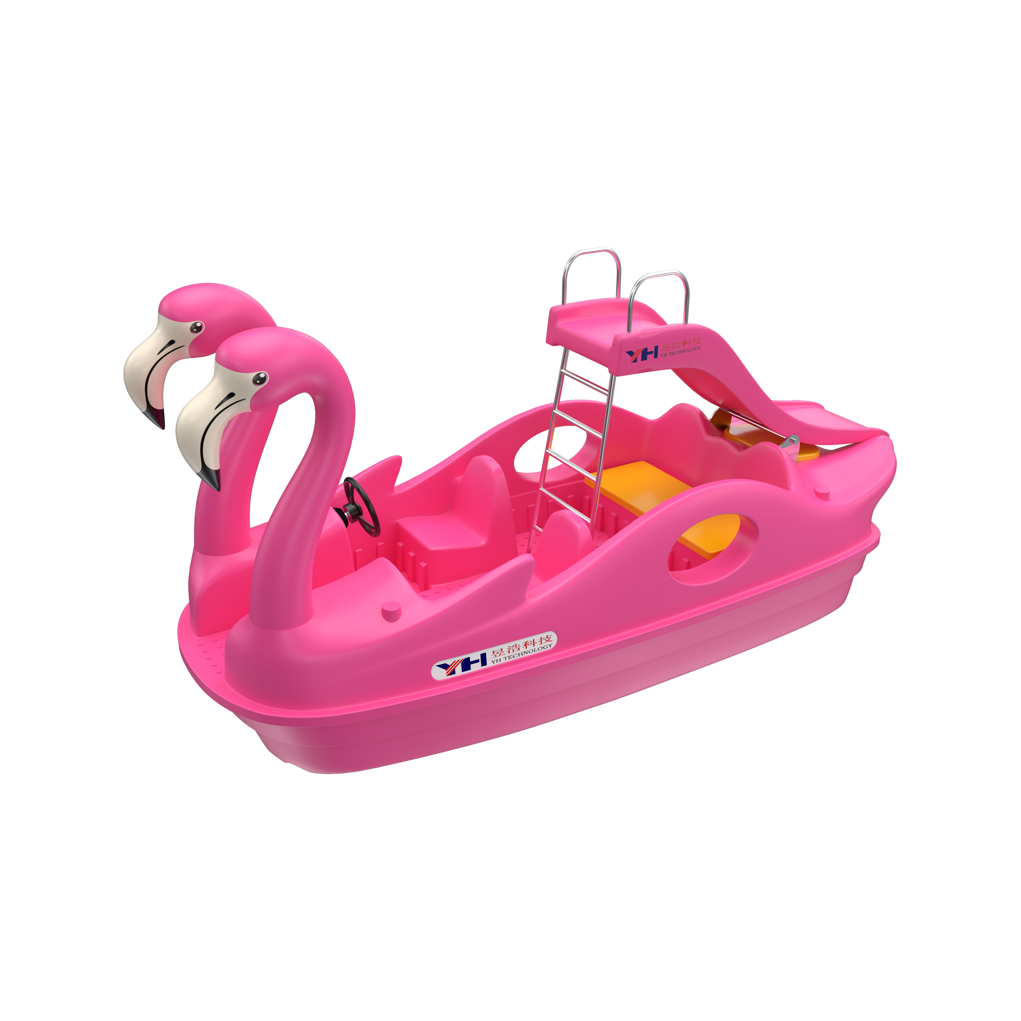 New Coming Swan Flamingo Electric  boat Water Bike boat