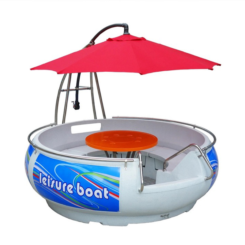 300KG Party Grill Leisure Electric Boat High Quality BBQ Donut Boat