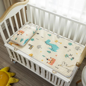 Baby Sleeping Mat Cooling Mattress Topper 120 X60 Crib Mat Baby Bed Mattress Cover Crib Sheets Bed Sheet Toddler Kids Summer