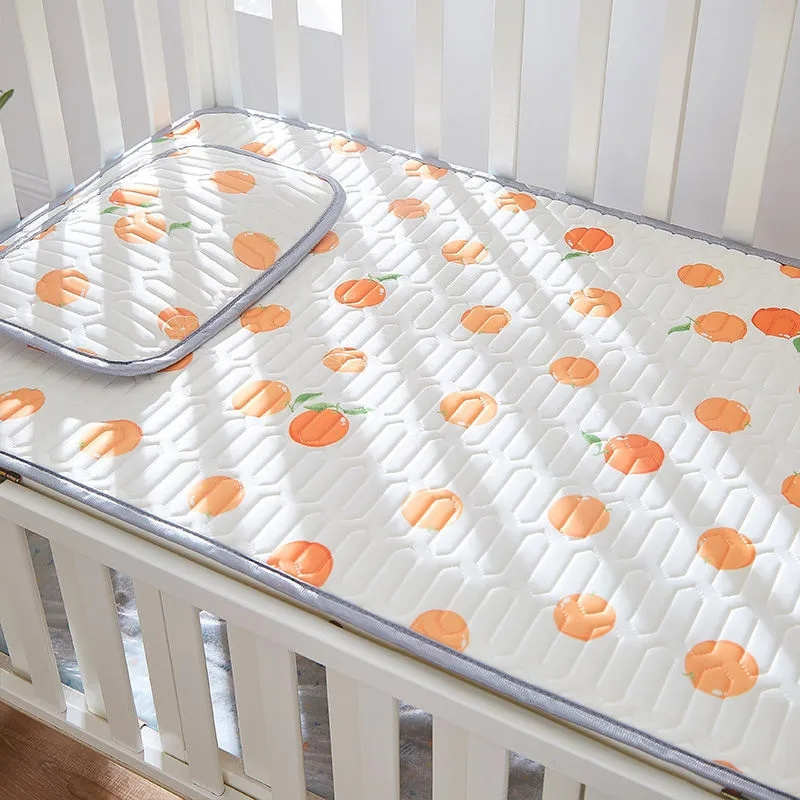 Baby Sleeping Mat Cooling Mattress Topper 120 X60 Crib Mat Baby Bed Mattress Cover Crib Sheets Bed Sheet Toddler Kids Summer