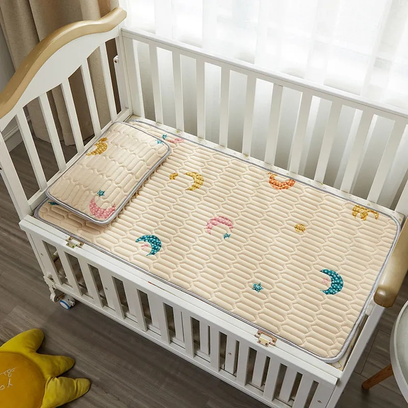 Baby Sleeping Mat Cooling Mattress Topper 120 X60 Crib Mat Baby Bed Mattress Cover Crib Sheets Bed Sheet Toddler Kids Summer