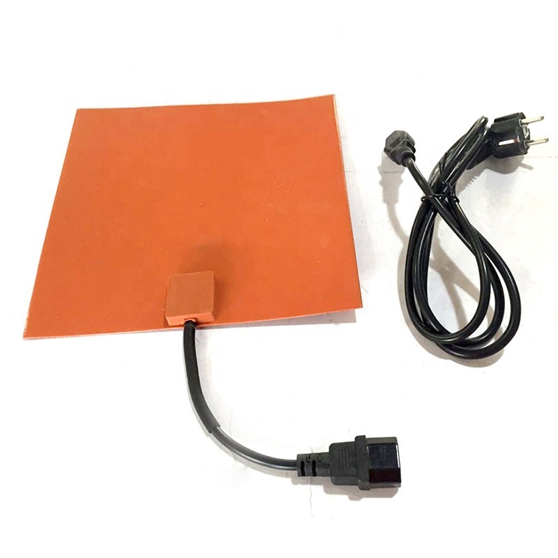 12v 100w 150w 200w Industrial flexible silicone rubber battery powered heating element for Pizza Hot Food Delivery Bag