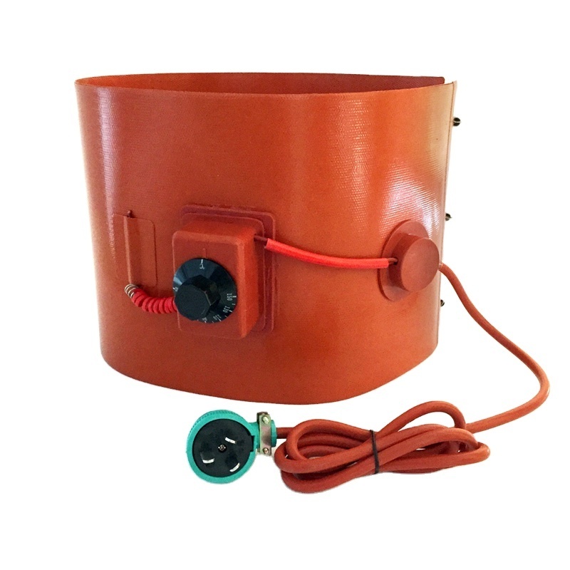 200l 1740*250mm electric drum heater jacket with pvc insulation gas cylinder heater