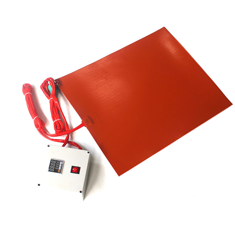 12V 110V DC Battery And Waterproof Flexible Electric Silicone Rubber Heater Solar Powered Portable Heater Heating Pad