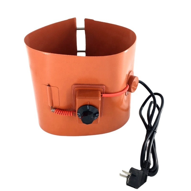 200l 1740*250mm electric drum heater jacket with pvc insulation gas cylinder heater