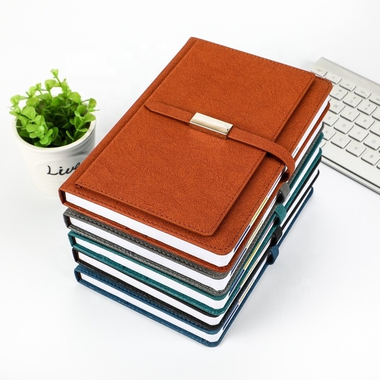 Wholesale Planner Logo Bound Lined Journal Notebook Personalised Leather Journals