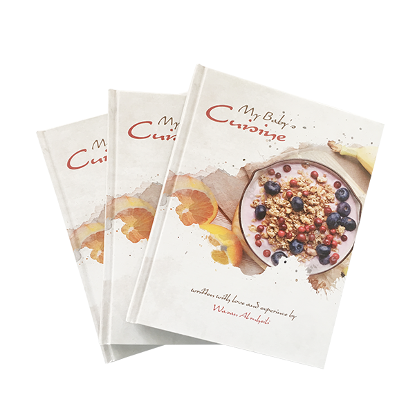 High Quality Custom Full Color Cooking Food Book Cookbook Hardcover Recipe Book Printing Service