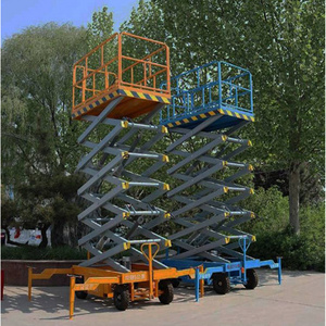 Mobile Insulating Fiberglass Scaffolding Parts 3m electric lifting tripod Standard Mobile Platform 500kgLift Table