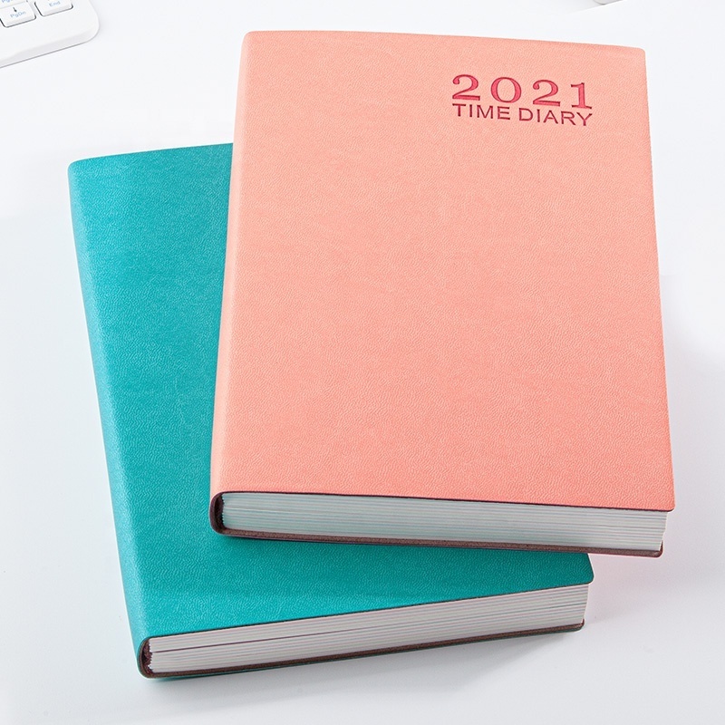 Best gifts for women 100 quality guarantee hot selling soft cover journal custom 2021 dairies a5 pu leather notebook