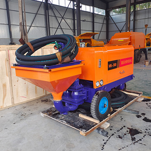 machine used concrete pump diesel portable concrete trailer pump for sale Cement Mortar Spray Pump