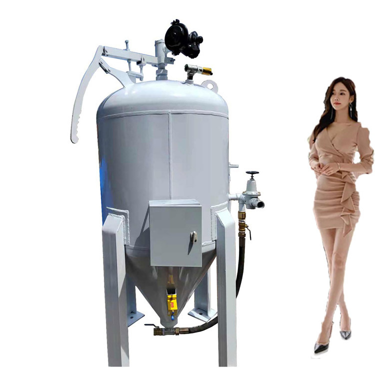 Wet sand blasting machine \/ wet sanlasting equipment manufacturers Sanlasting Hopper