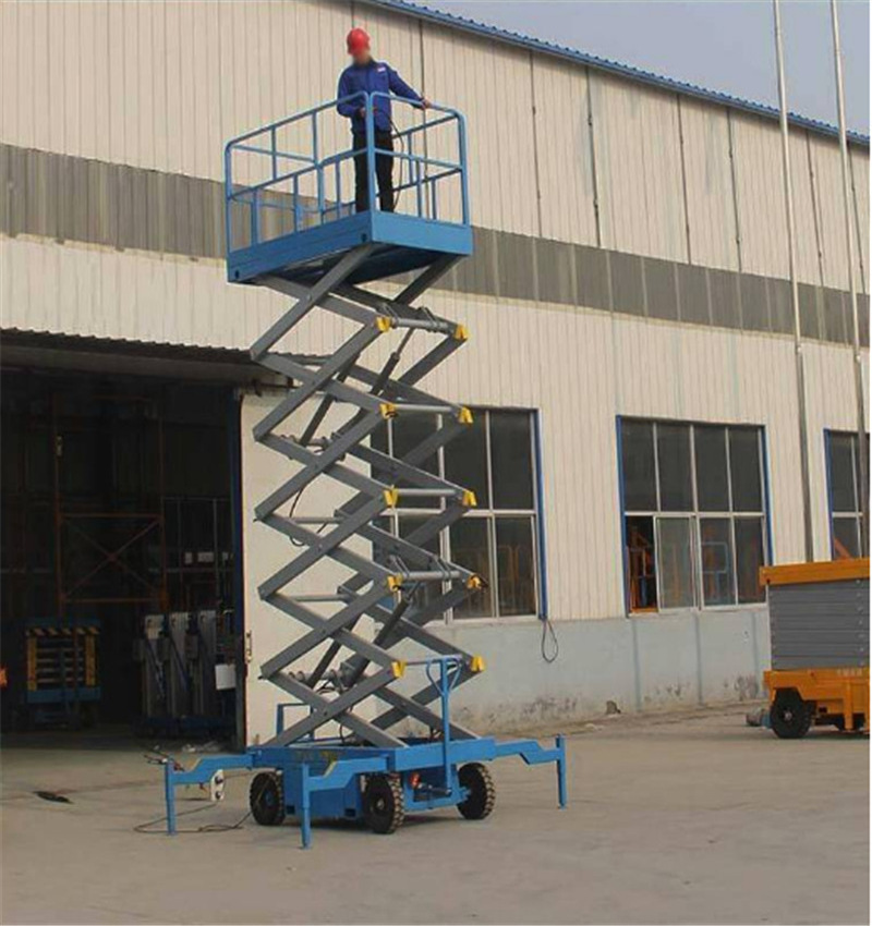 Mobile Insulating Fiberglass Scaffolding Parts 3m electric lifting tripod Standard Mobile Platform 500kgLift Table