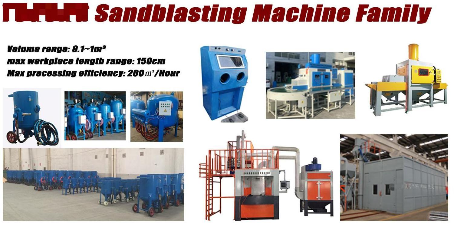 portable dry sand blasting machine with air compressor sanlaster for sale Sand Blasting Booth