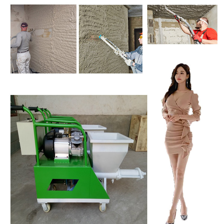 Electric submersible water pump concrete pump Plastering Machine