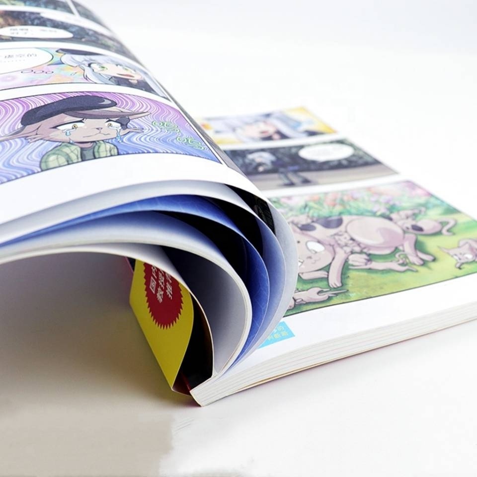 High Quality Manga Books Comic Book Printing Full color with Best Service and Low Price