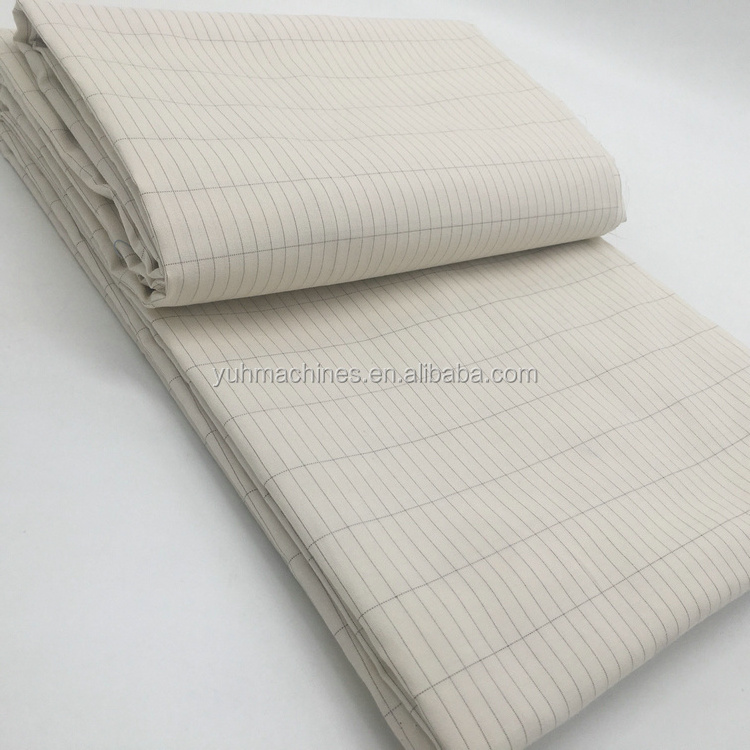 CONDUCTIVE Grounding Earthing Bed Flat Sheets Material Silver Cotton Fabric