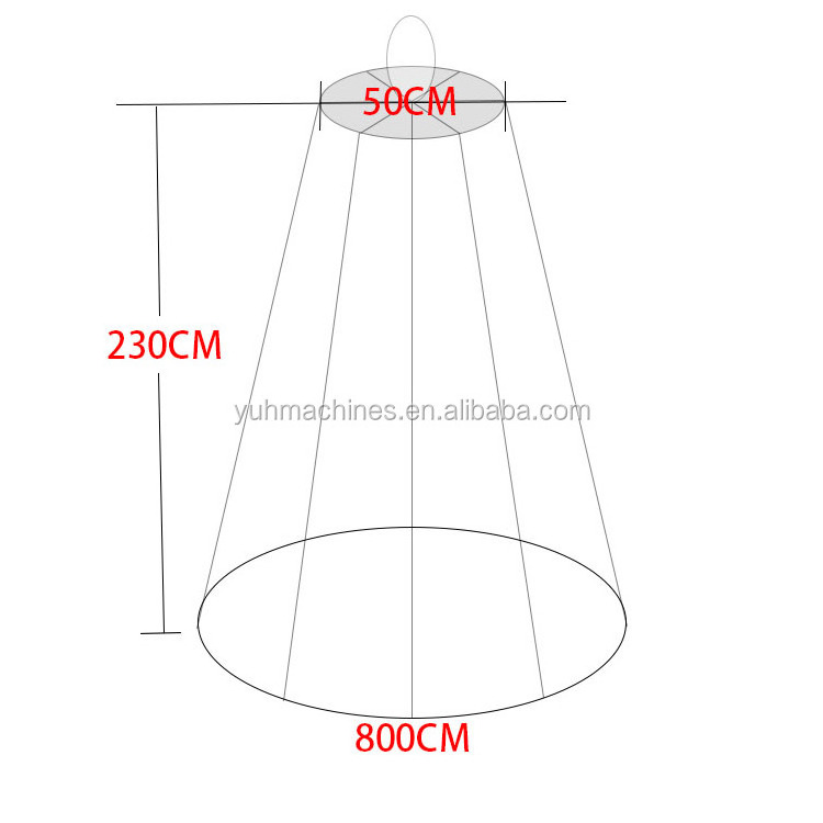 BLOCK EMF High quality anti radiation shielding folded silver fiber mosquito net