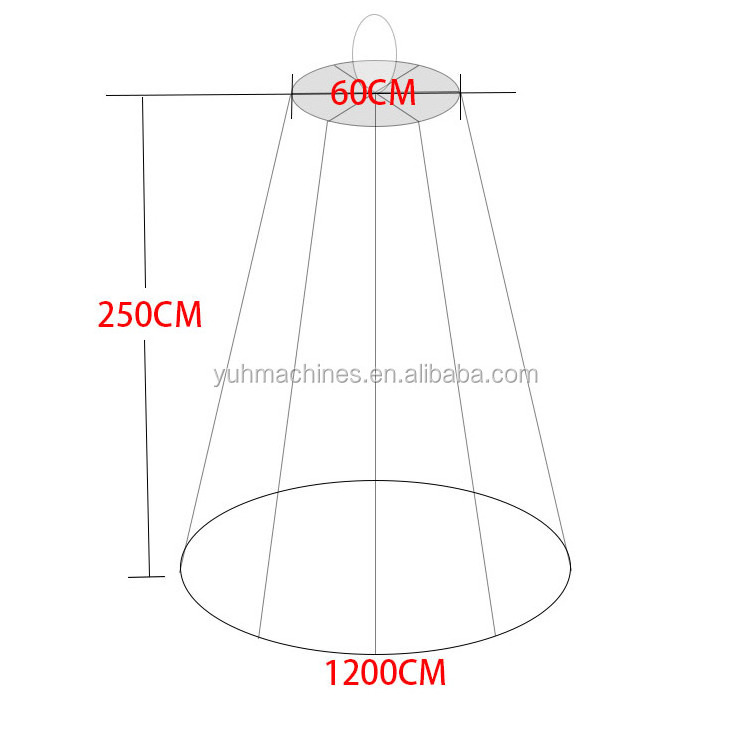 BLOCK EMF High quality anti radiation shielding folded silver fiber mosquito net