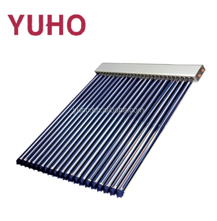 YUHO flat plate & vacuum tube heat pipe solar water heater parts