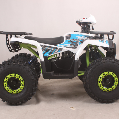 Gas Powered Four Wheeler 110CC 125cc engine ATV FOR adult good quality ATVs  chain drive quad atv 4x4 wide tire