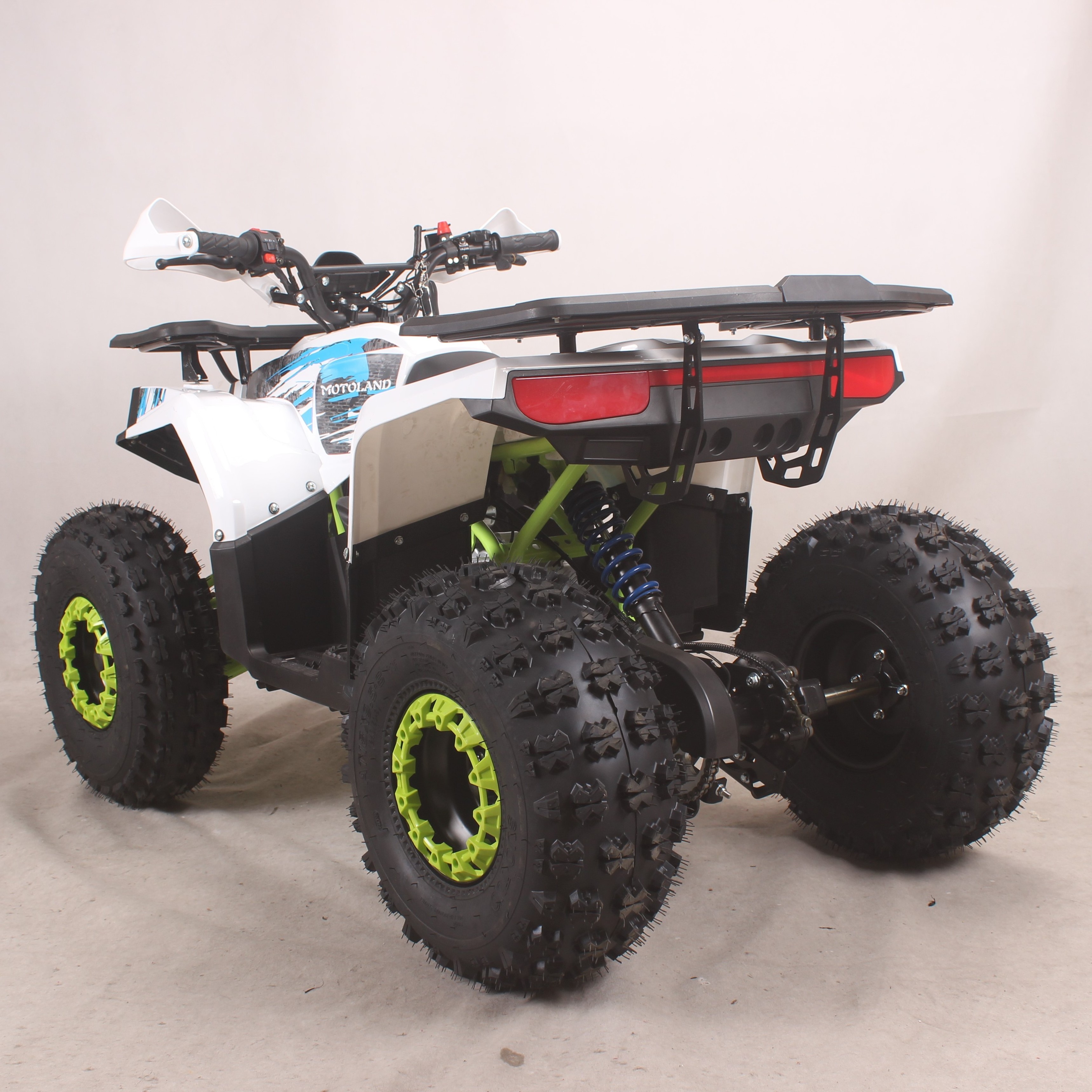 Gas Powered Four Wheeler 110CC 125cc engine ATV FOR adult good quality ATVs  chain drive quad atv 4x4 wide tire