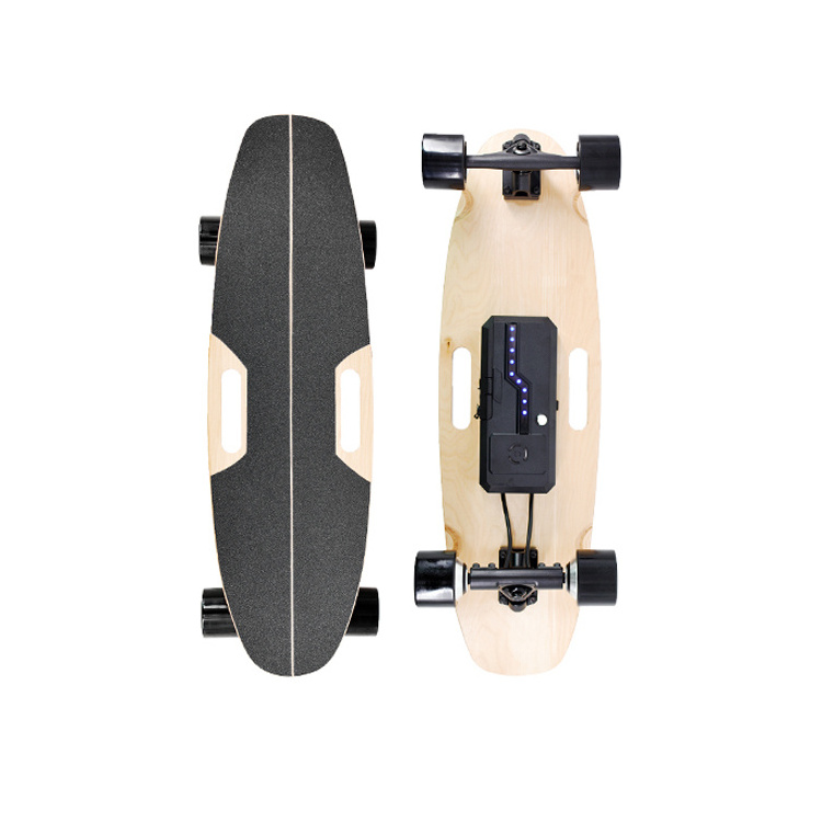 wholesale three wheel electric skateboard with larger hub motor Professional Quality Maple Skateboards custom skateboard deck