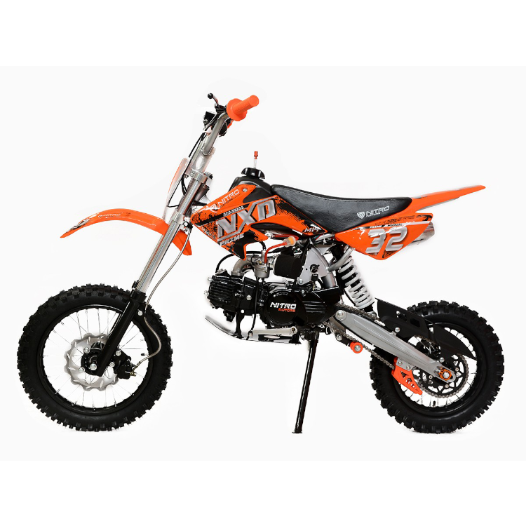 Big Wheel 105CC 125CC 2 Stroke Adult Pocket Dirt Bike racing pit bike motorcycle CE certification colored dirt bike for sale