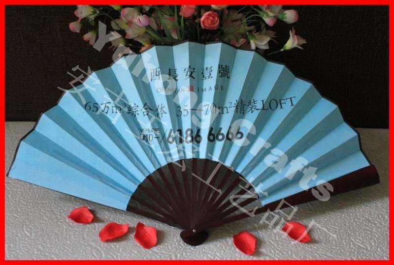 hot selling Chinese silk fabric hand fan