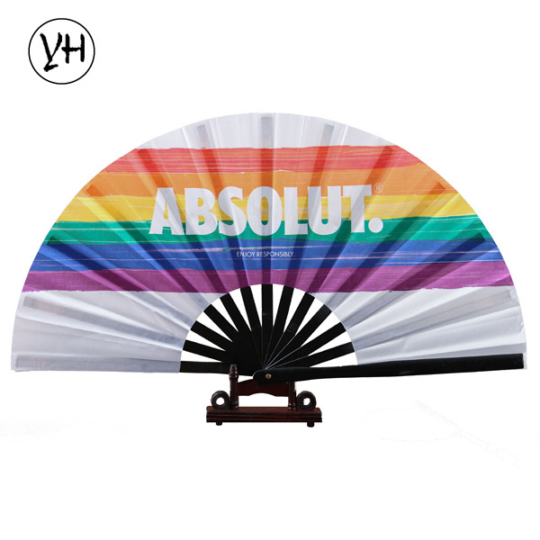 33 CM 13inch customized new style large folding hand fan