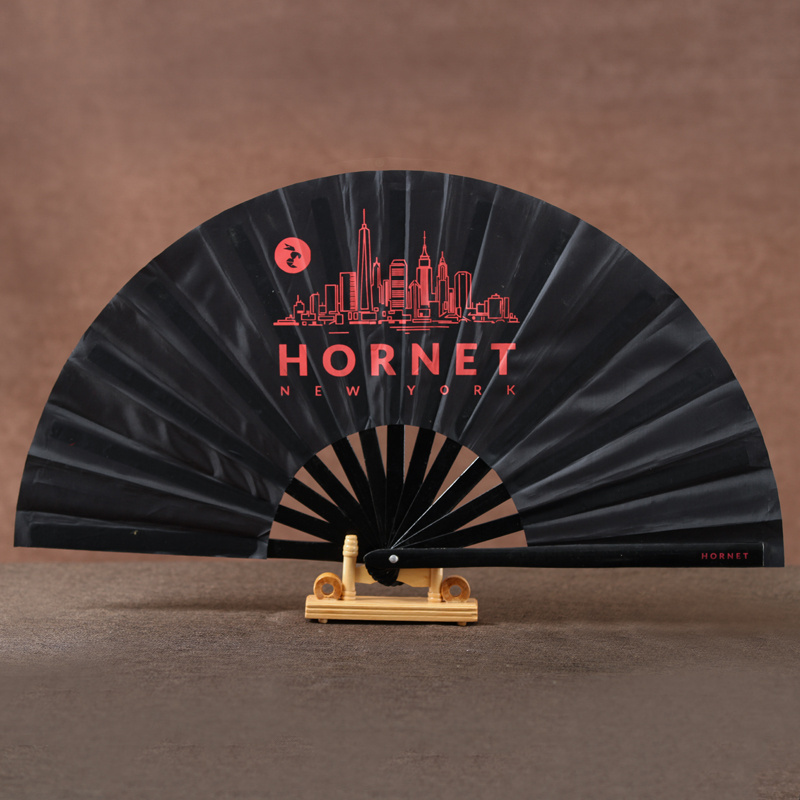 33 CM 13inch customized new style large folding hand fan