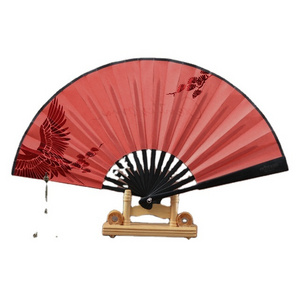 hot selling Chinese silk fabric hand fan