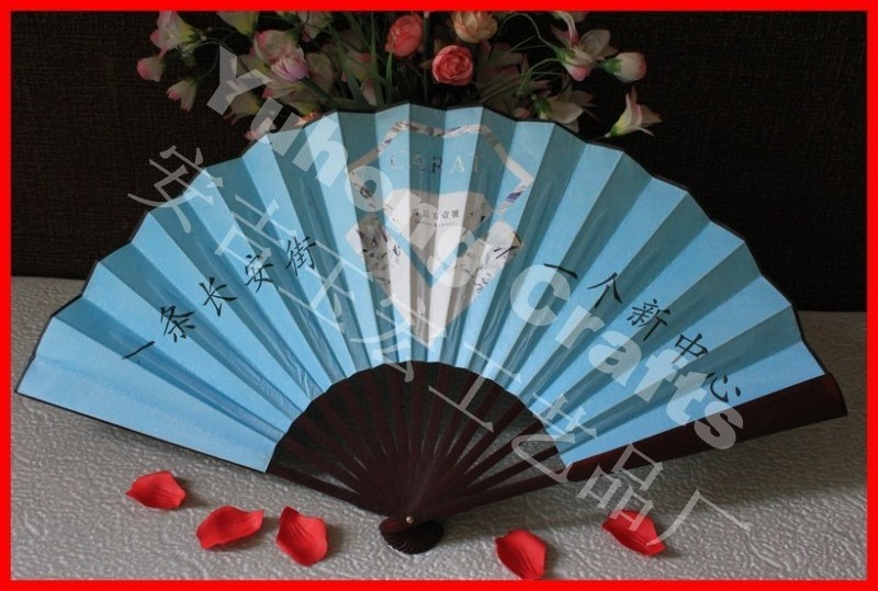 hot selling Chinese silk fabric hand fan