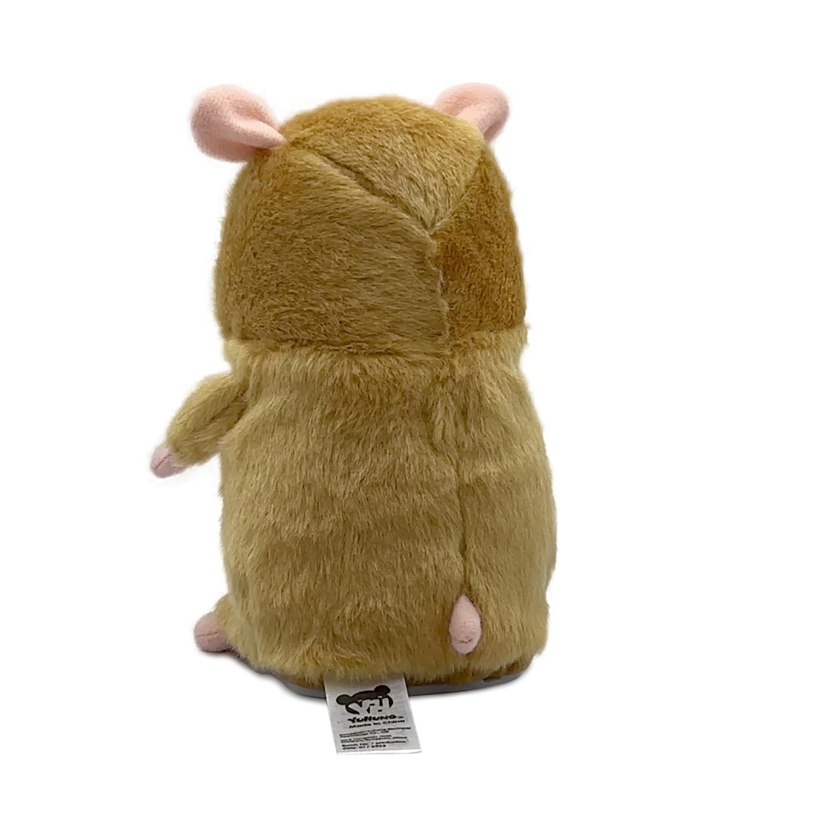 Talking Hamster Plush Toy Words Repeating Stuffed Animal Talk Back Toy for Kids