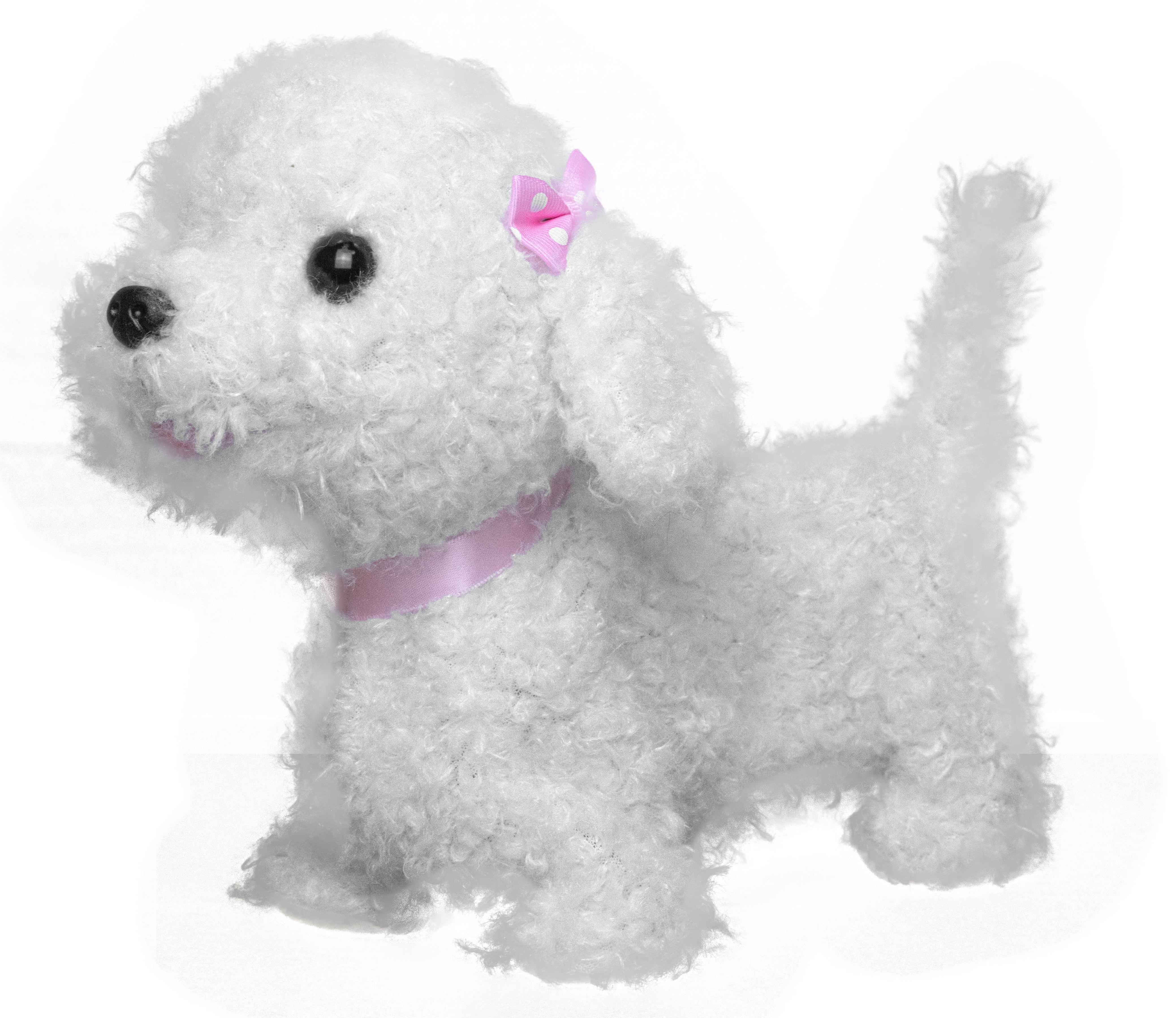 2023 Interactive Teddy Plush Toy Christmas Squeaky Dog Toys for Kids Stuffed Animal Unisex Toy with Sound Dog 100% Soft Plush