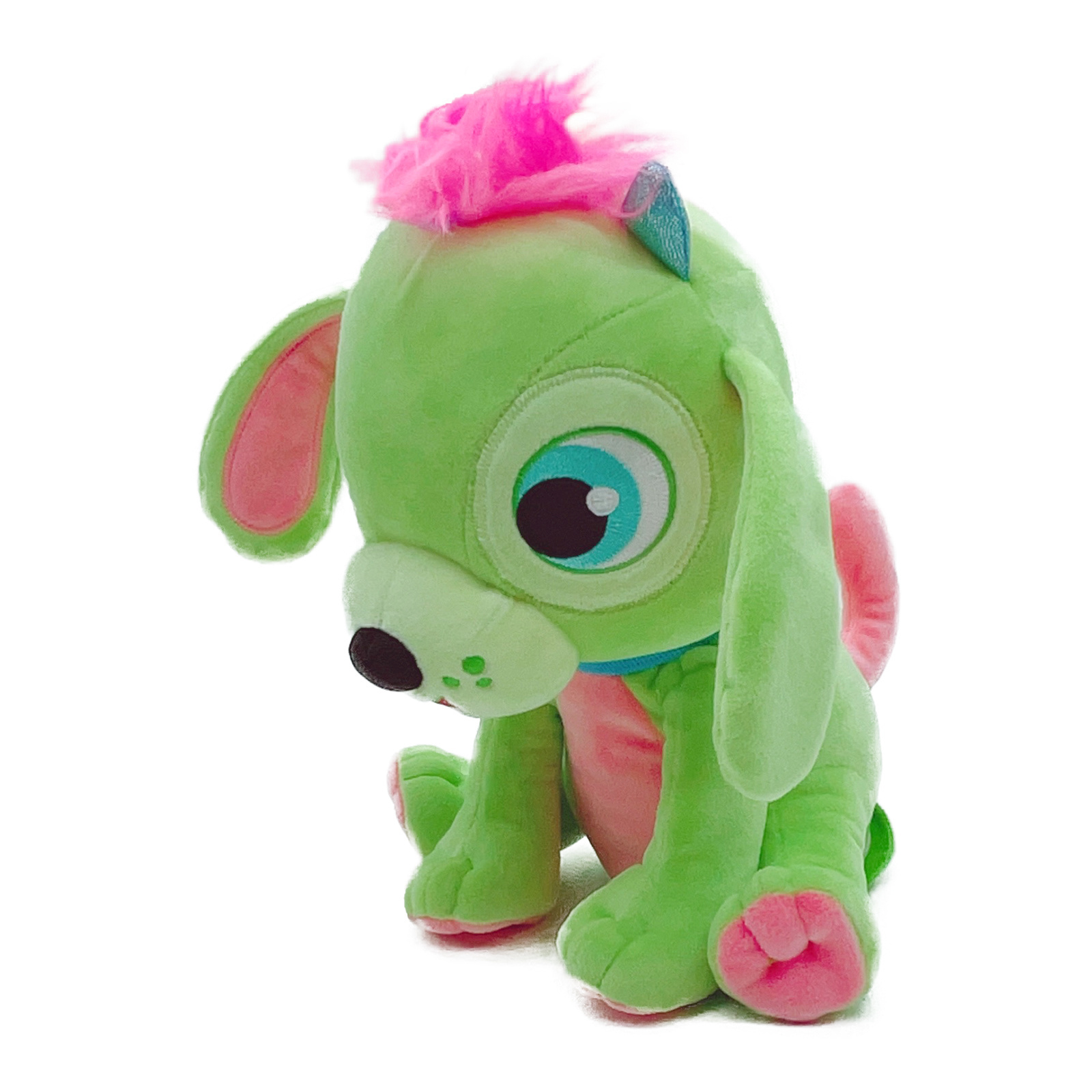 Hot Selling 360 Green Electric Plush Toy Pillow Soft Christmas Singing Dancing Children PP Filling Cotton Fabric Anime Dog Toy