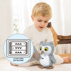 Hot Selling Custom Logo Plush Stuffed Animals Cute Owl Design Plushei Toys for Kids Height Range from 11CM to 30CM