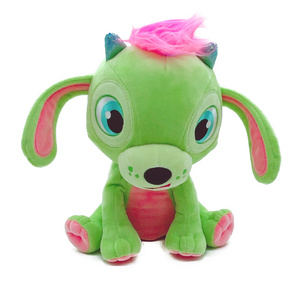 Hot Selling 360 Green Electric Plush Toy Pillow Soft Christmas Singing Dancing Children PP Filling Cotton Fabric Anime Dog Toy