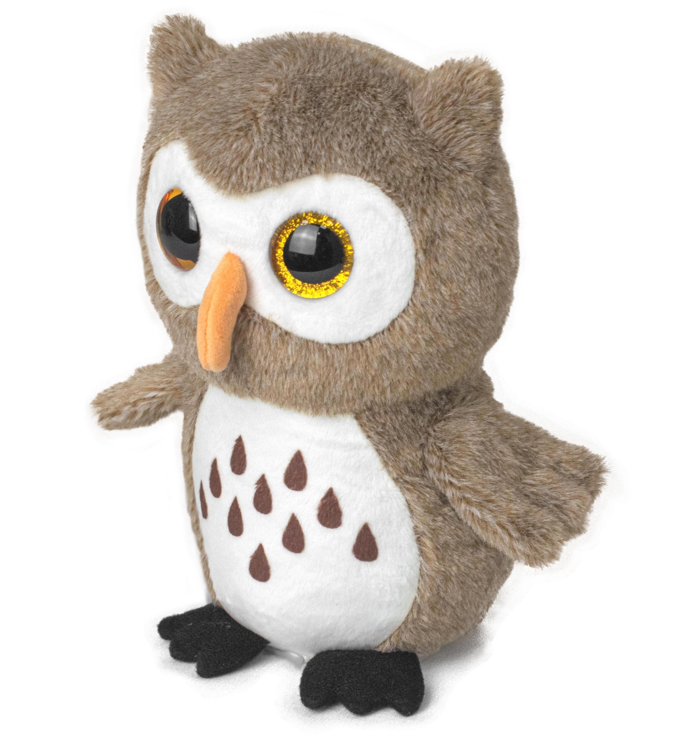 OEM High Quality brown Owl Plush Toy Embroidered Soft Stuffed Animal Unisex for Ages 0 to 24 Months PP Cotton Filling