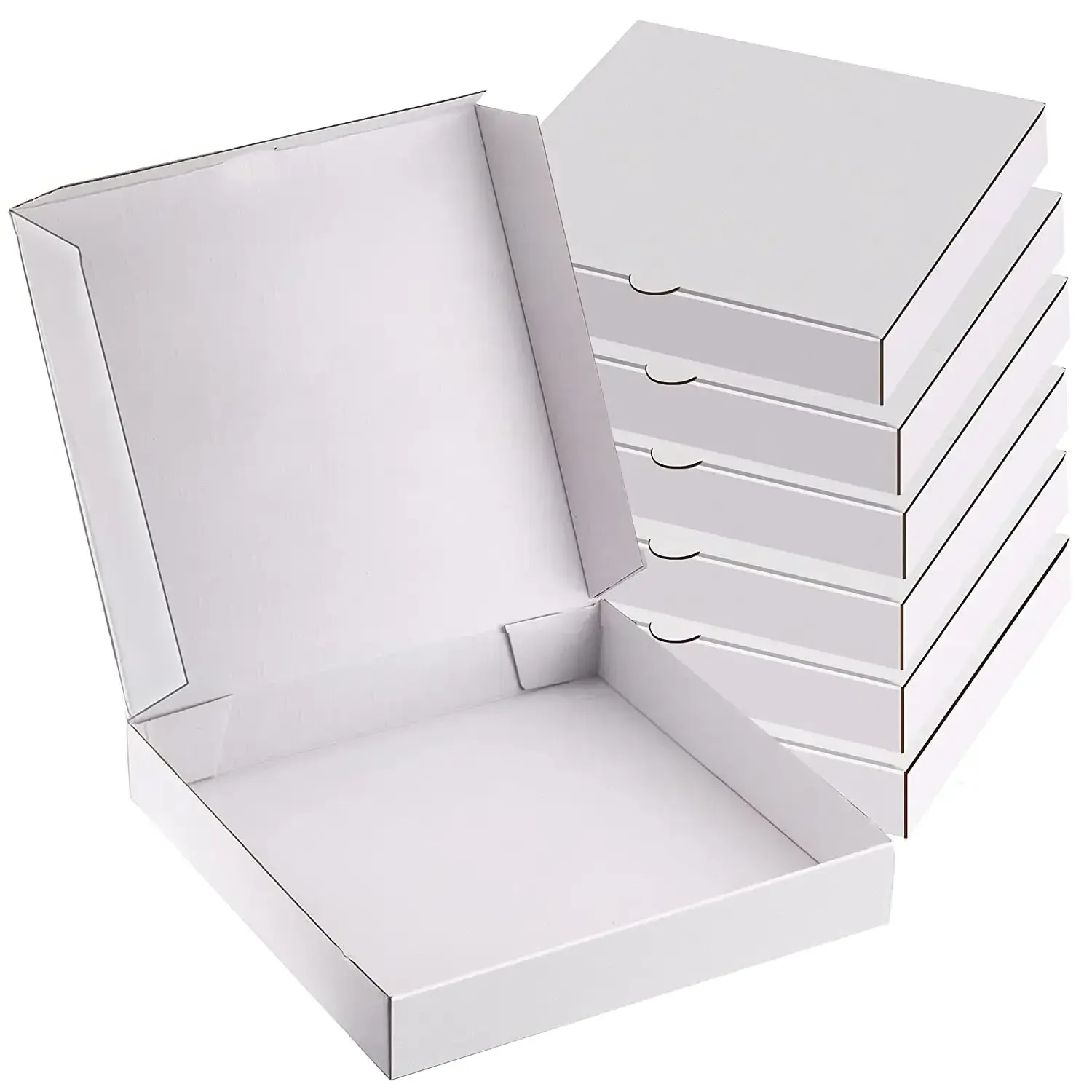 2023 Takeout Paper Cardboard Small Pizza Box with Clear Window for Product Visibility