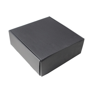 2023 Wholesale customized  logo Luxury black matte fancy folding jewelry shipping box packaging printing