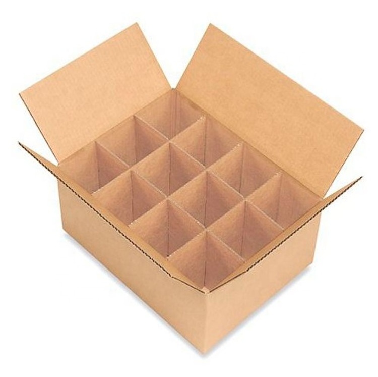 Custom High Strength Corrugated Board Packaging Canning Jar Shipping Boxes