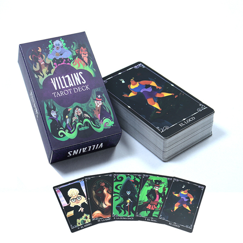 Custom Deck Of High Quality Personalized Logo Design Custom Tarot Cards Playing Game Cards With Guidebook