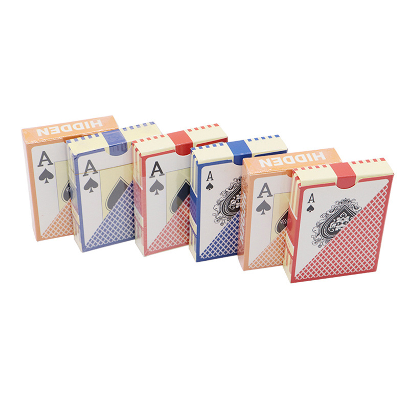 Wholesale Waterproof Durable Playing Cards Custom printing Casino 100% Plastic PVC Poker Playing Card