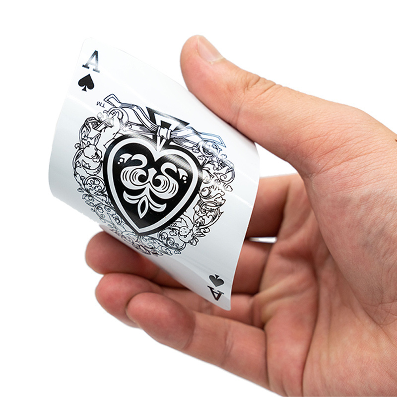 Manufacturer plastic cards poker playing jumbo character high quality playing cards customized printing waterproof