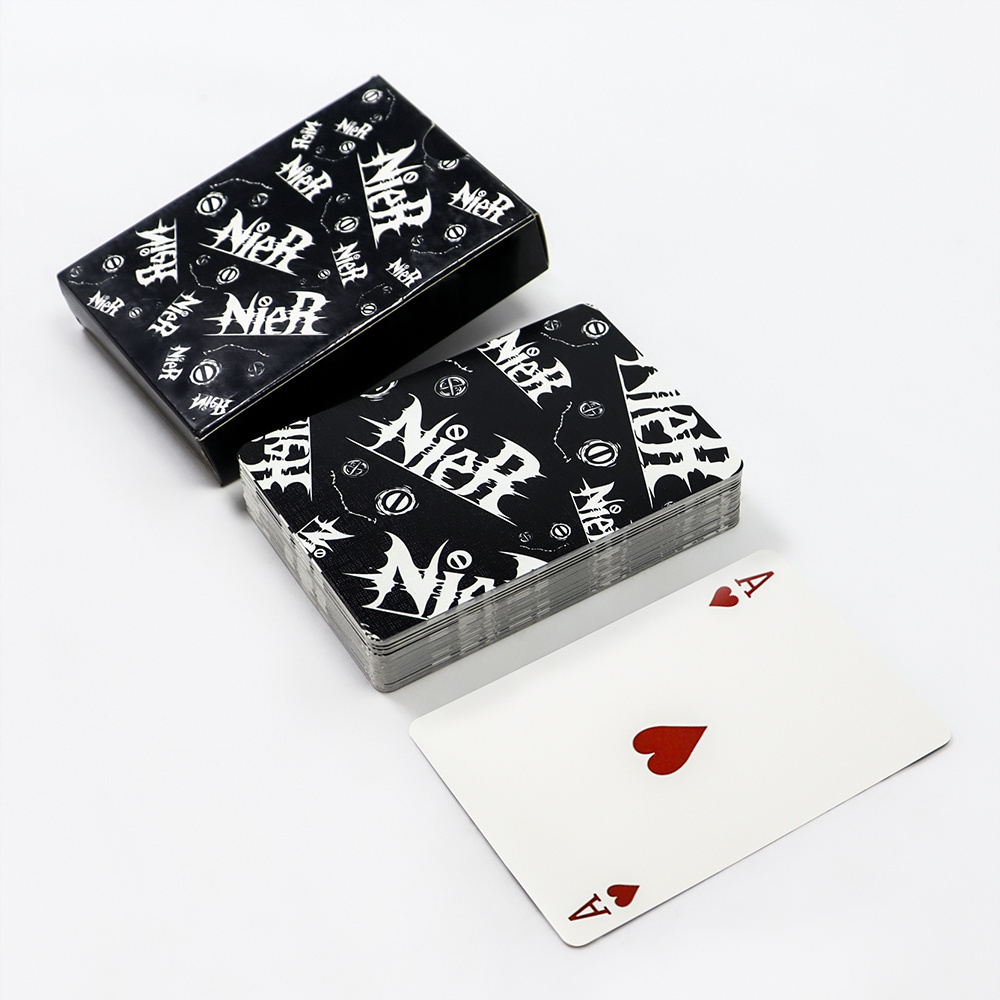 custom design own logo hot sale cartoon paper playing cards printing magical poker cool style playing card deck