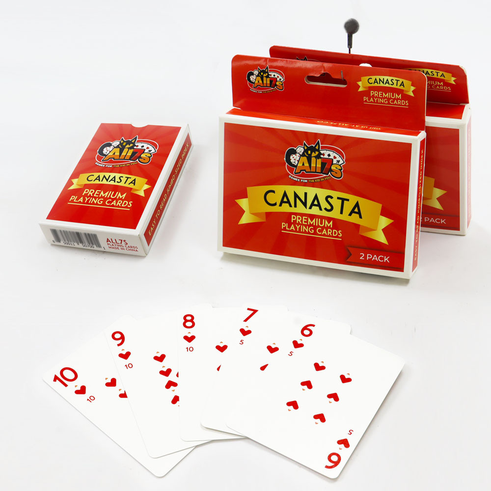 custom printing high quality interesting party paper bridge playing card printed double box set original playing cards