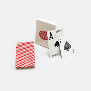 custom printed classical casino big font club playing cards printing high quality paper anti-cheating playing card